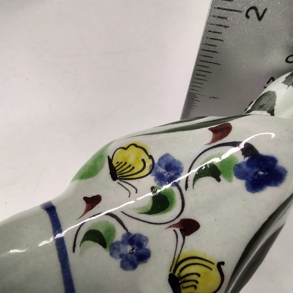 Tonala Bird Quail Mexican Folk Art Pottery Figurine Hand Painted - Picture 10 of 10